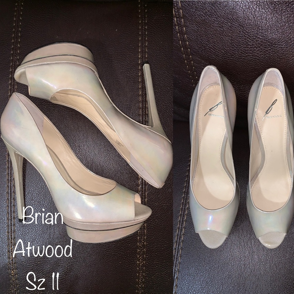 Brian Atwood open toe platform